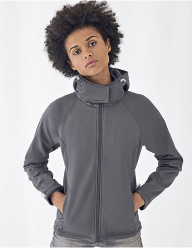 BetC-JW937-Womens Hooded Softshell